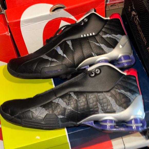 Nike Shox BB4 “Raptors” Men’s Size 11 US  New w og Box  CD9335-002 - Picture 4 of 12